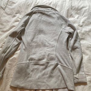 LULULEMON thick cotton zip up